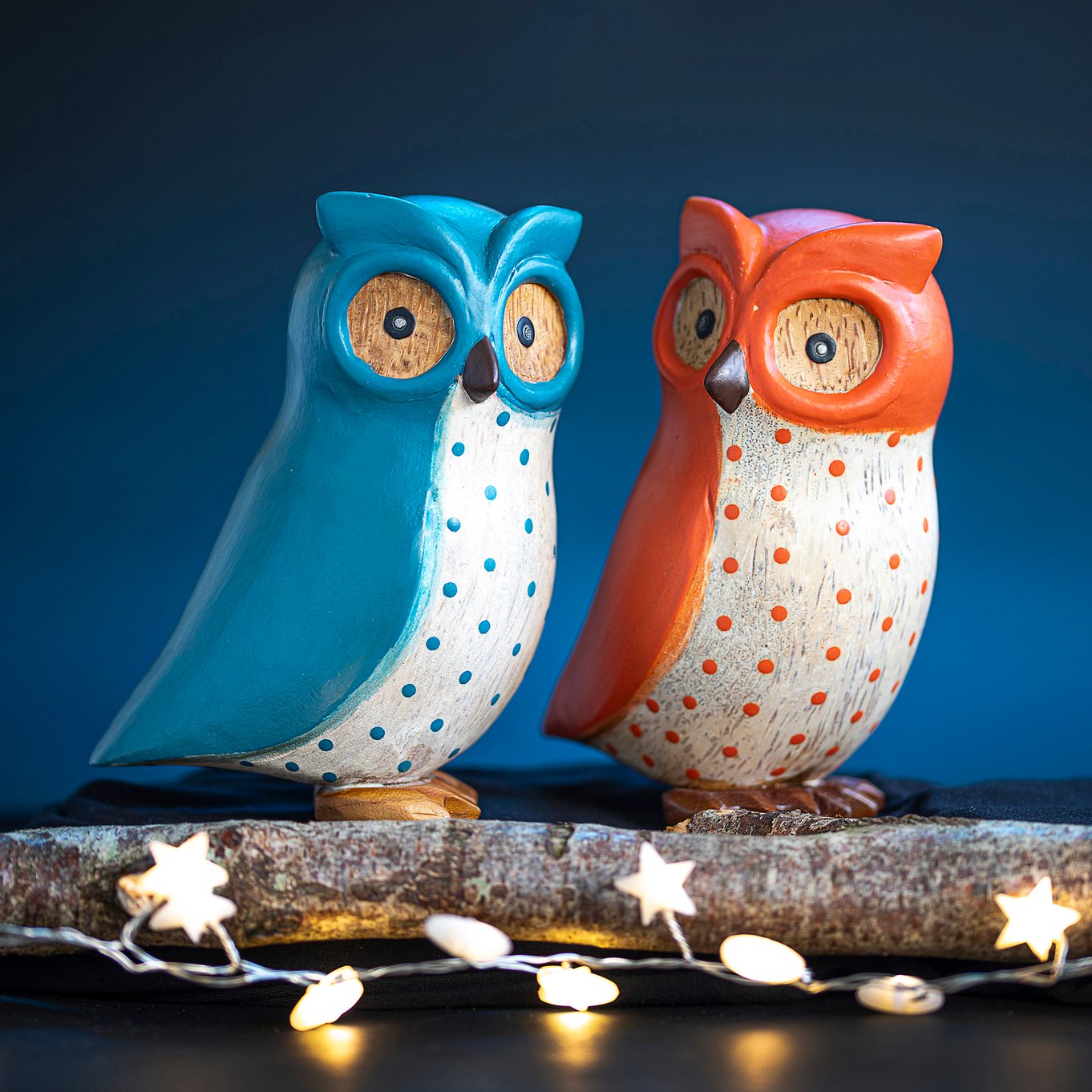 Spotty Owls | Blue