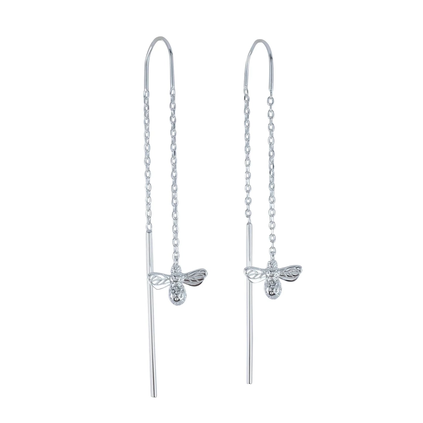 Falling Bee Threader | Earrings