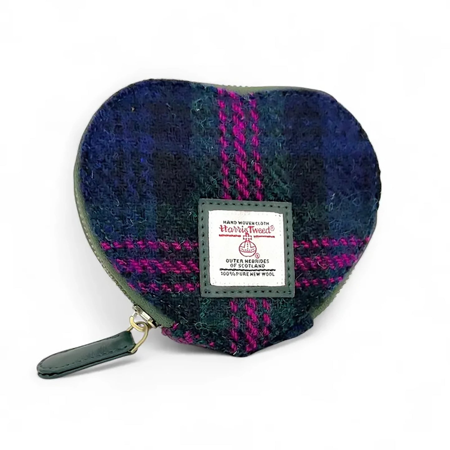 Harris Tweed Heart Purse | Baird Check