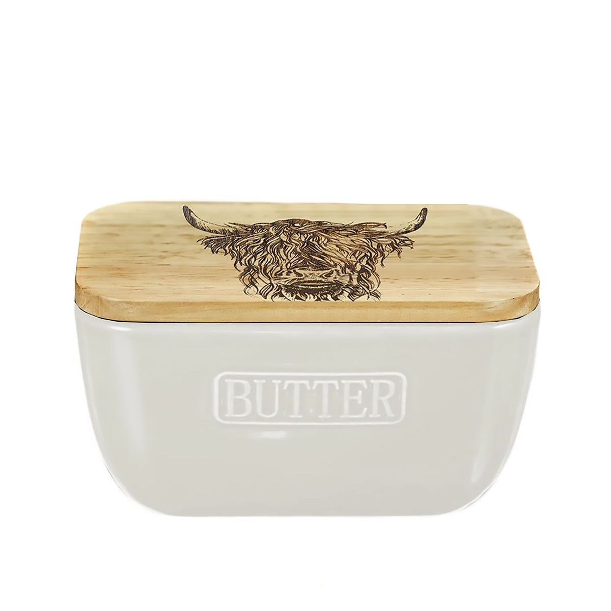 Butter Dish | Highland Cow