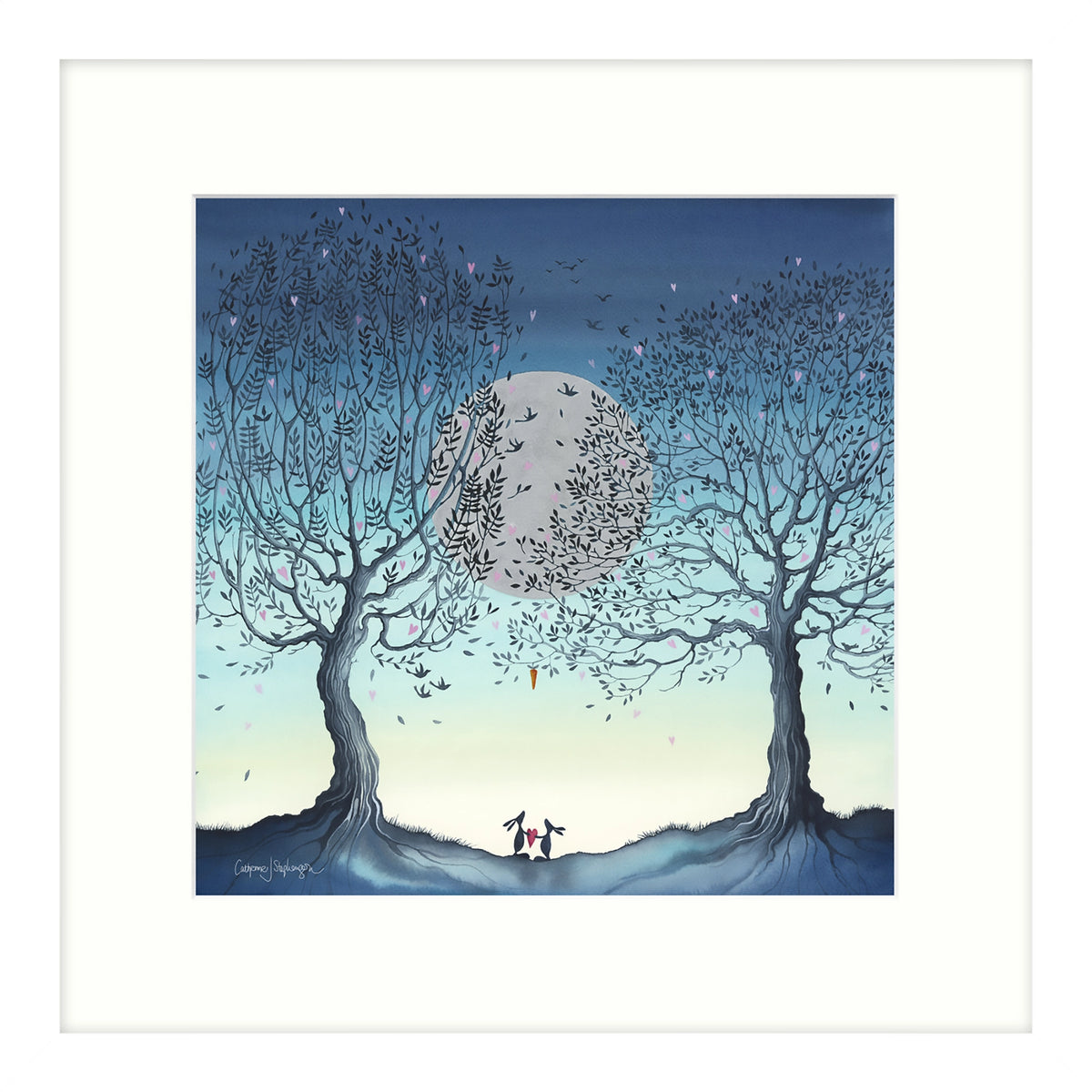 Hope Moon II | Framed Print by Catherine J Stephenson