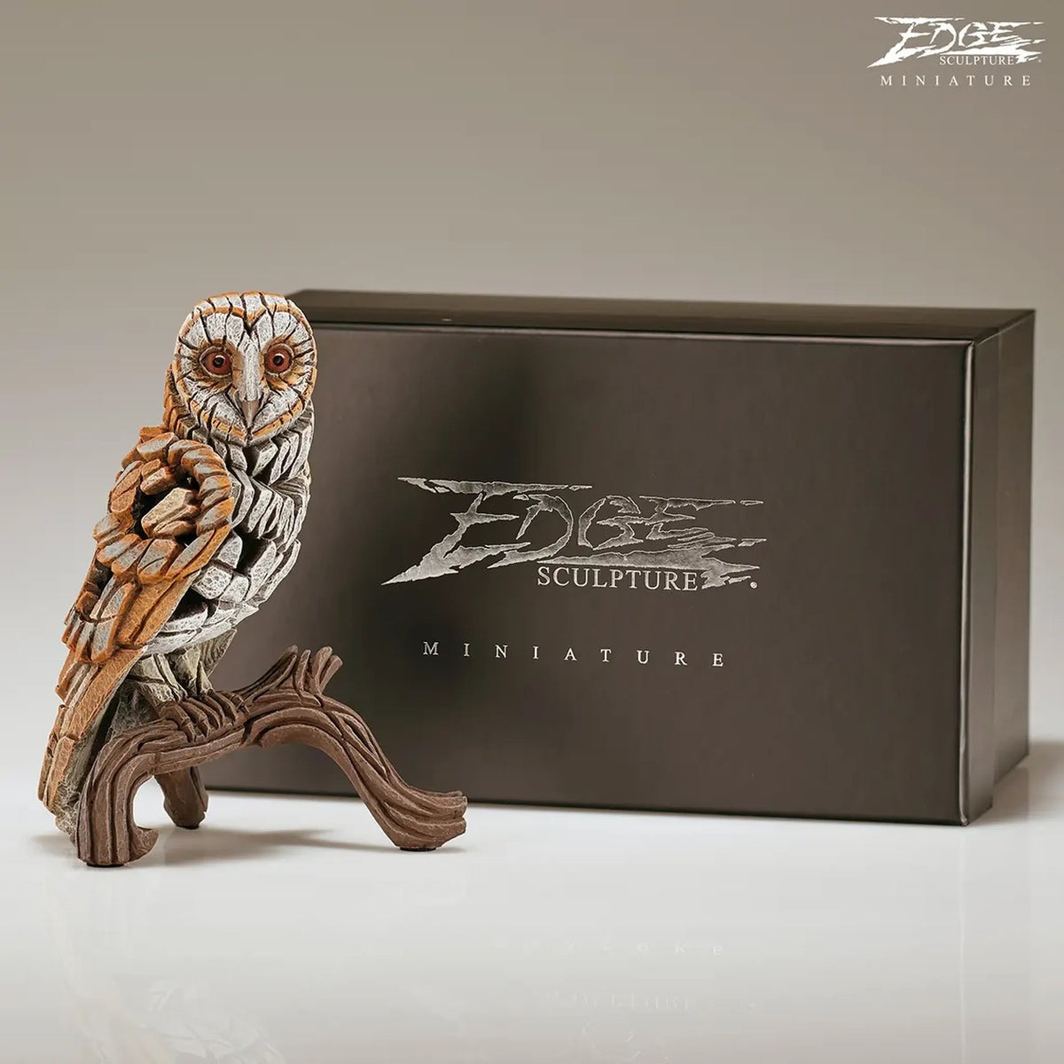 Miniature Barn Owl Figure | Sculpture