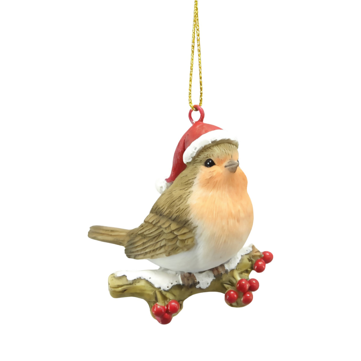Christmas Tree Decoration| Robin on Twig