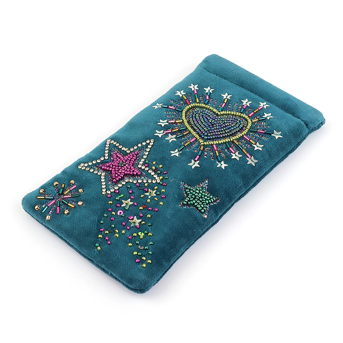 Embroidered Glasses Case | Starburst