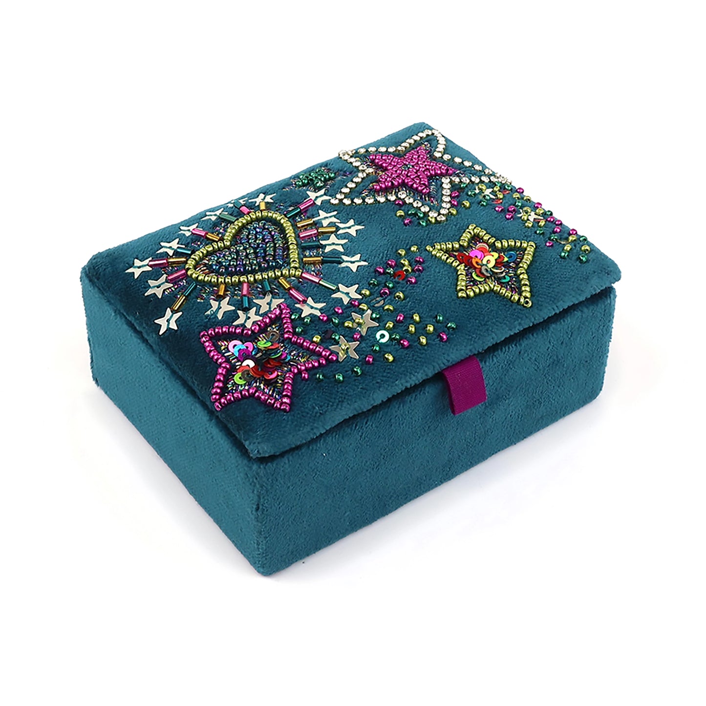 Embroidered Jewellery Box | Starburst