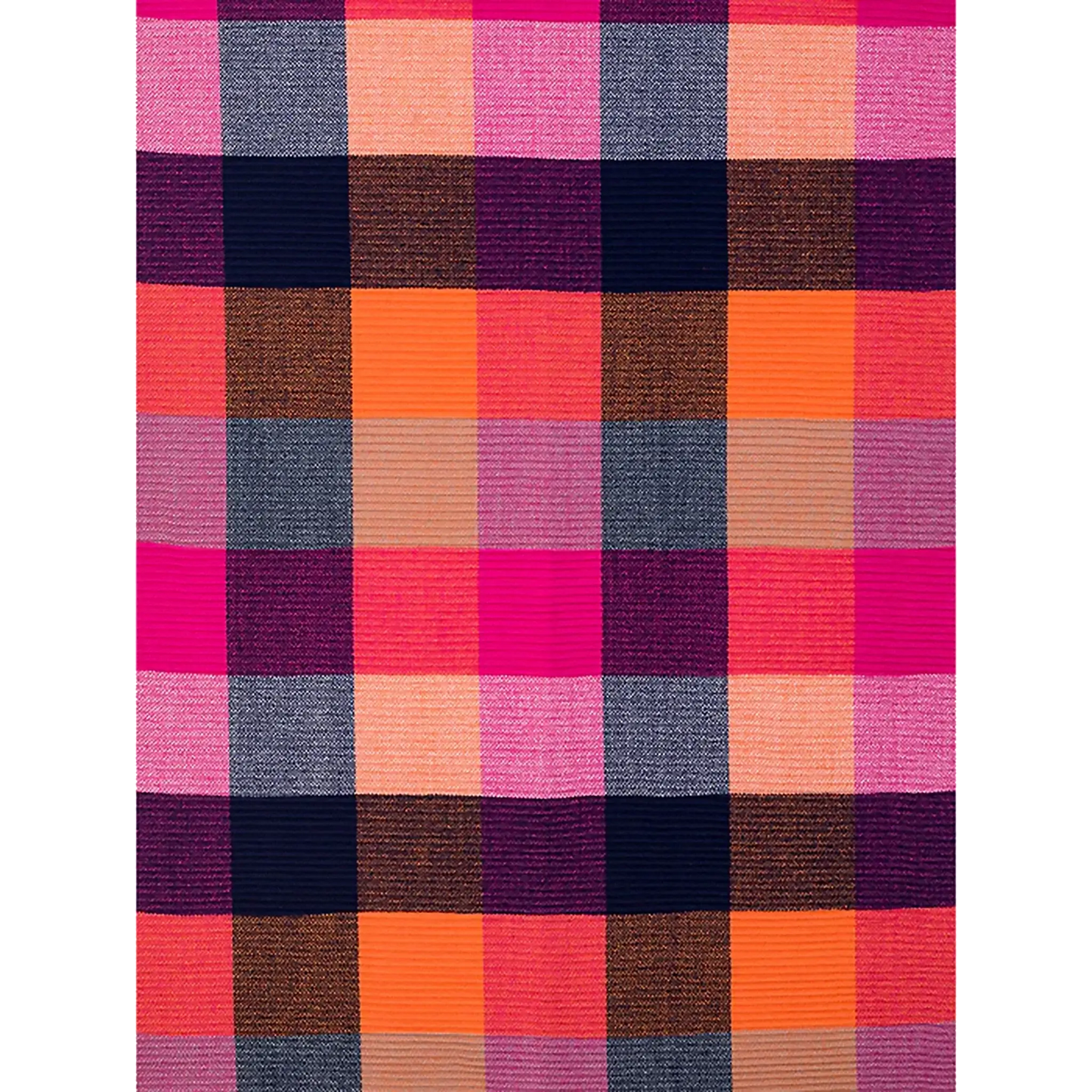 Checked Scarf | Wild Orchid