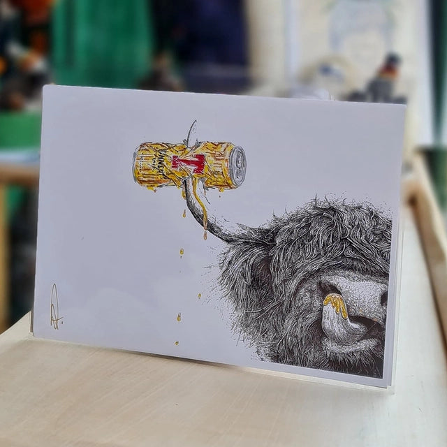 T on the Coo | A5 Print