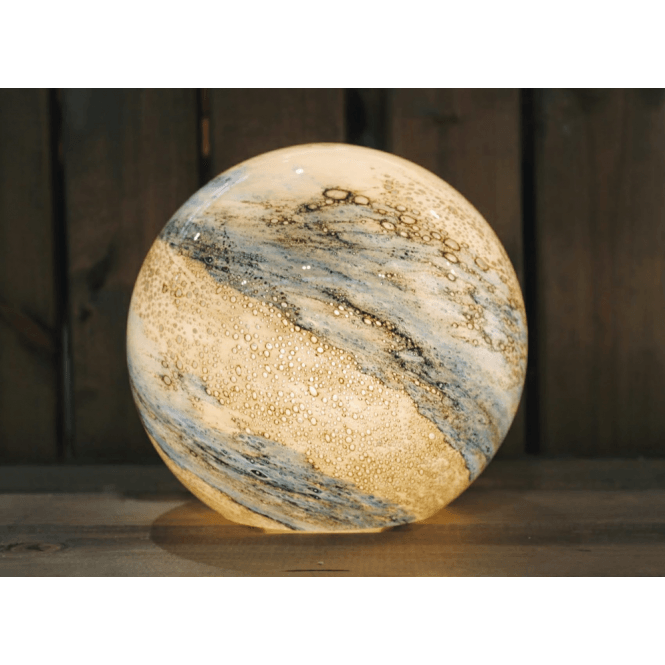Olivia Sand & Sea Round Glass Light