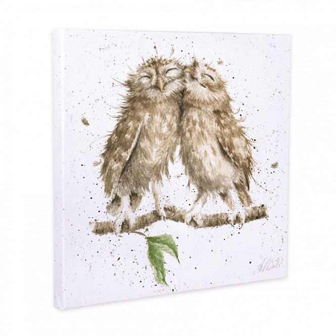 Birds of a Feather - 20cm Canvas Print