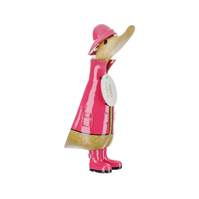 Raincoat Wooden Duckling | Pink