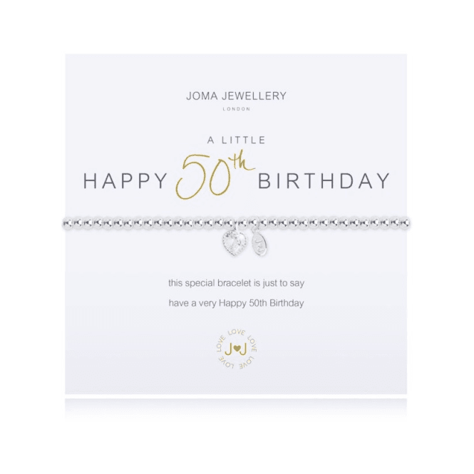 Joma jewellery 50th bracelet online