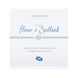 A Wee Flower O`Scotland Bracelet