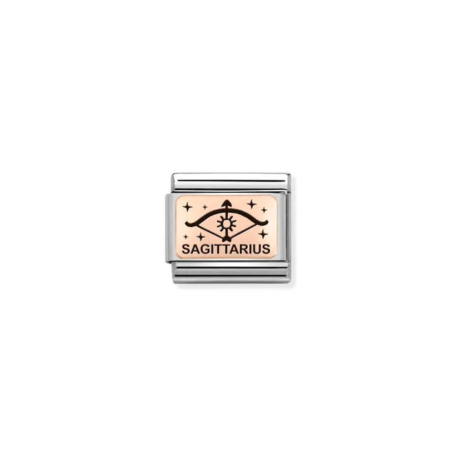 Sagittarius Star Sign - 9K Rose Gold
