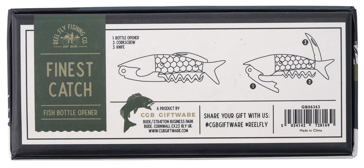 Fishing Co. Fish Bottle Opener