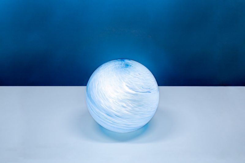 Pacific Reef Round Globe Glass Light