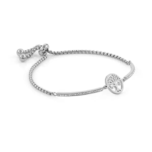 Milleluci Single Tree Of Life Bracelet Silver