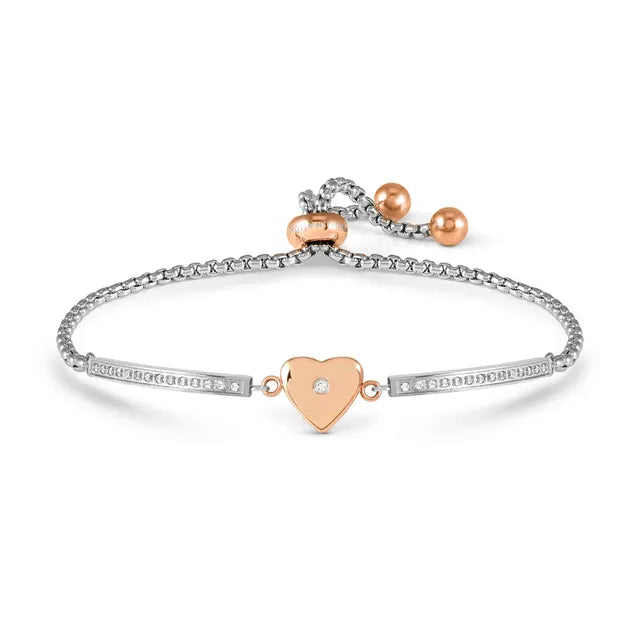 Milleluci Heart Bracelet | Rose Gold
