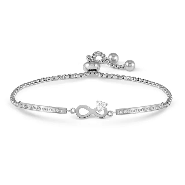 Milleluci Infinity Bracelet | Silver