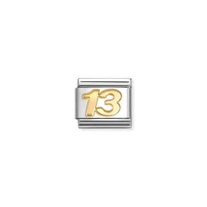 Age / Number 13 Link | 18K Gold