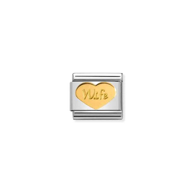 Wife in Heart | 18K Gold