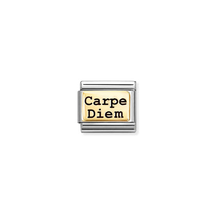 Carpe Diem Link | 18K gold