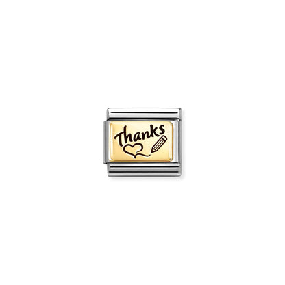 Thanks Link | 18K Gold
