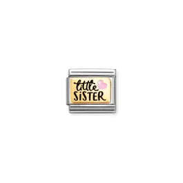 Little Sister - 18K Gold and Enamel