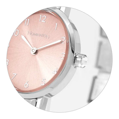 Round Pink & CZ Bezel | Composable Watch