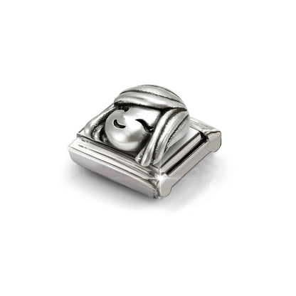 Raised Woman Link | Silver