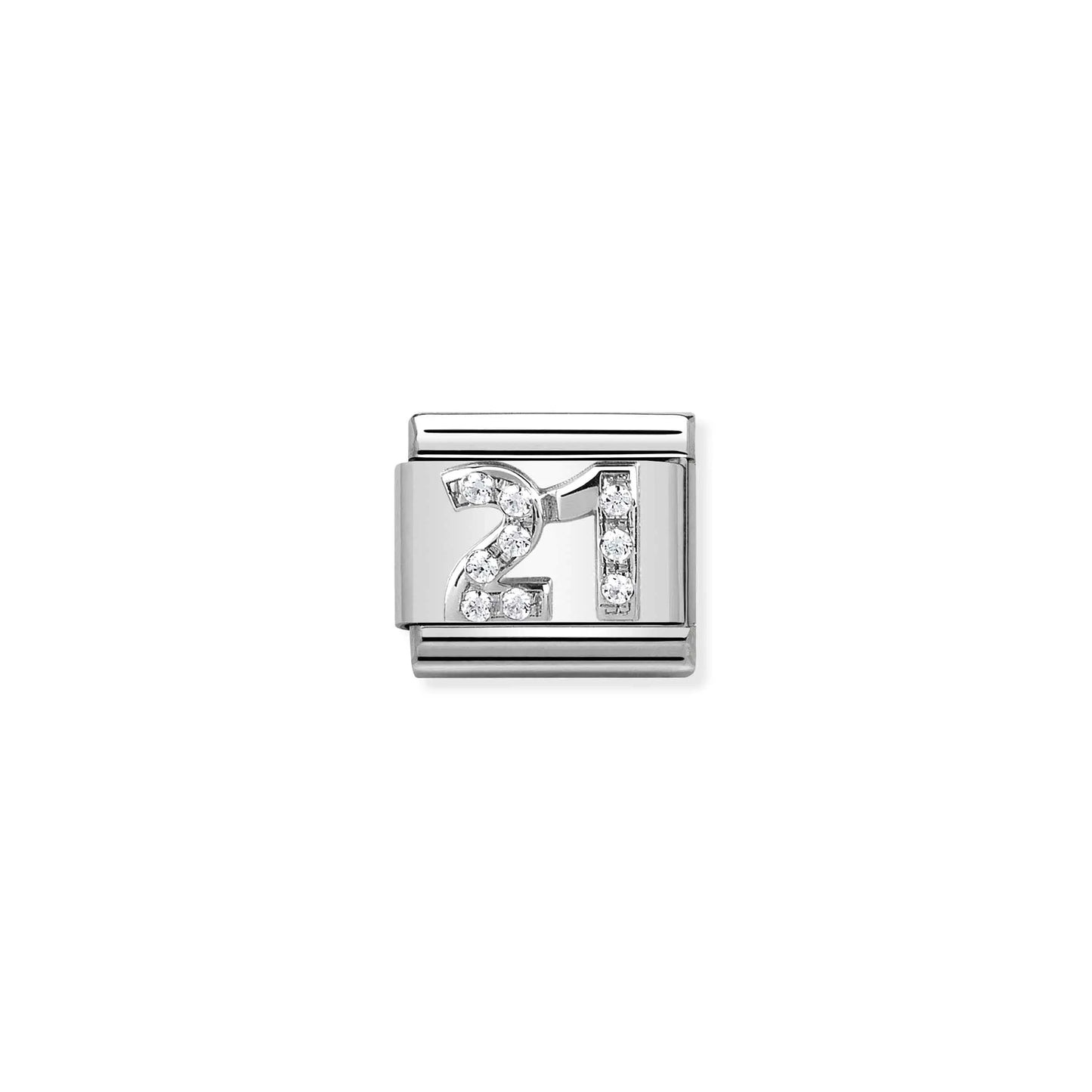 Age / Number 21 CZ Link | Silver