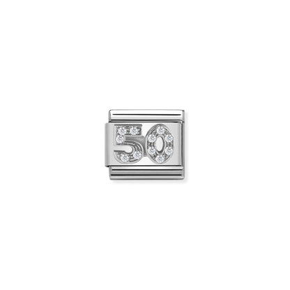 Age / Number 50 CZ Link | Silver