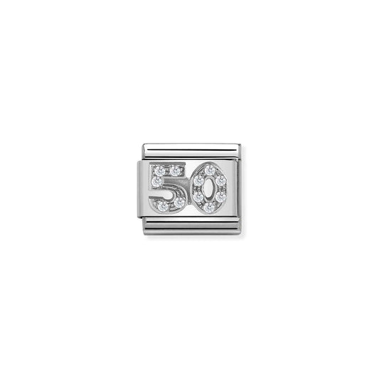 Age / Number 50 CZ Link | Silver