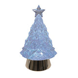 Colour Changing Glitter LED Water Tree Spinner