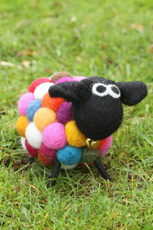 Ziggy the Psychedelic Bobbly Lamb Figure