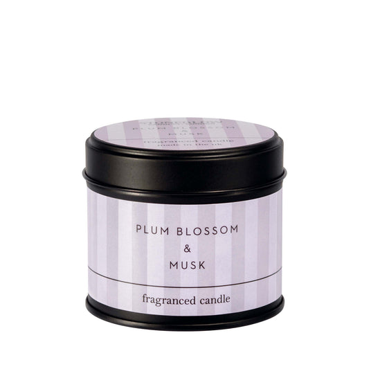 Plum Blossom & Musk Tin