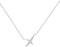 Silver Kiss Pavé CZ Necklace