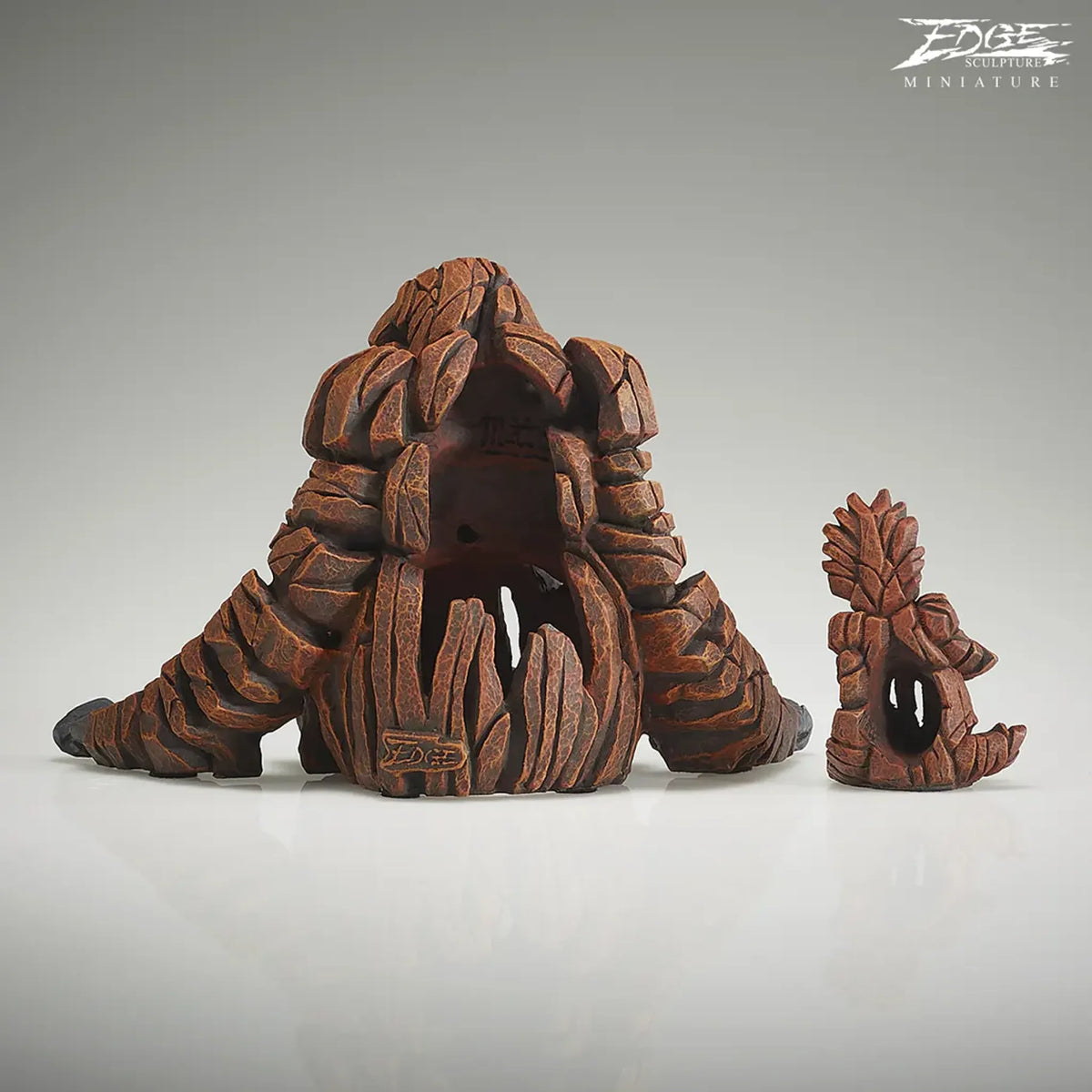 Miniature Orangutan and Baby Figure | Sculpture