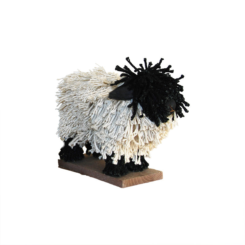 Sadie Sheep Small | Black and Cream