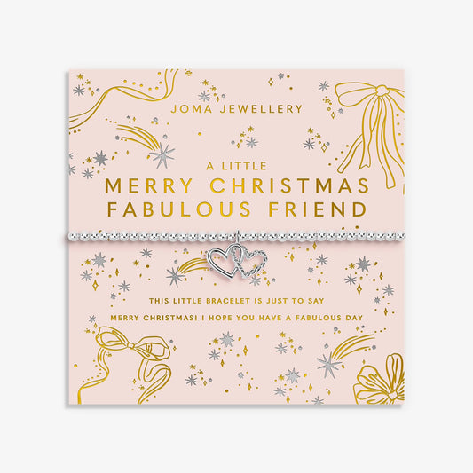 Christmas A Little Bracelet | Merry Christmas Fabulous Friend