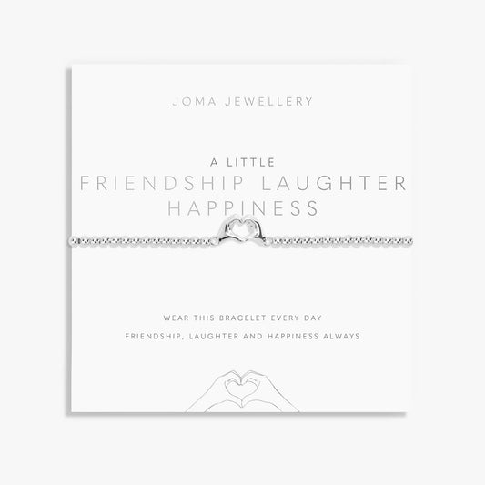 Joma Jewellery Lifes A Charm Friendship Bracelet Silver | Sands & Fagans