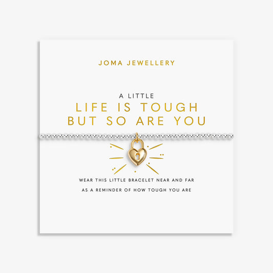 A Little Bracelet | Life Is Tough But So Are You