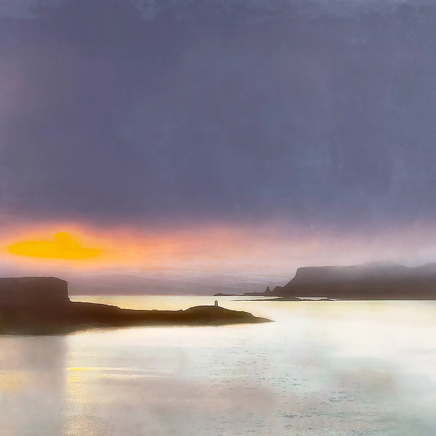 Mini Framed Print | Ardtreck Lighthouse Isle of Skye