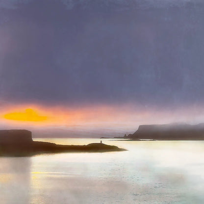 Mini Framed Print | Ardtreck Lighthouse Isle of Skye
