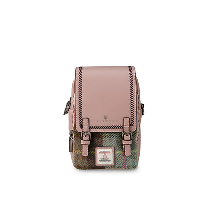 Tartan Baby Jura Crossbody | Pink & Green