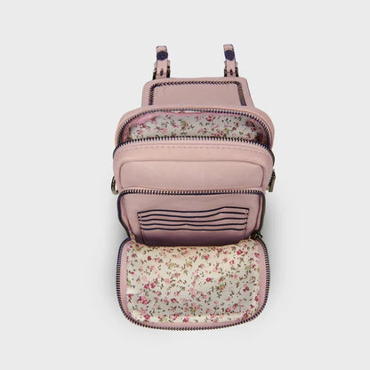 Tartan Baby Jura Crossbody | Pink & Green
