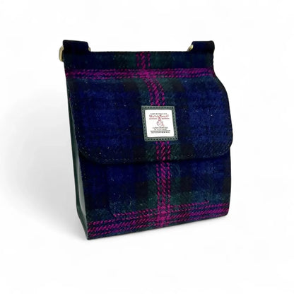 Harris Tweed Medium Satchel | Baird Check