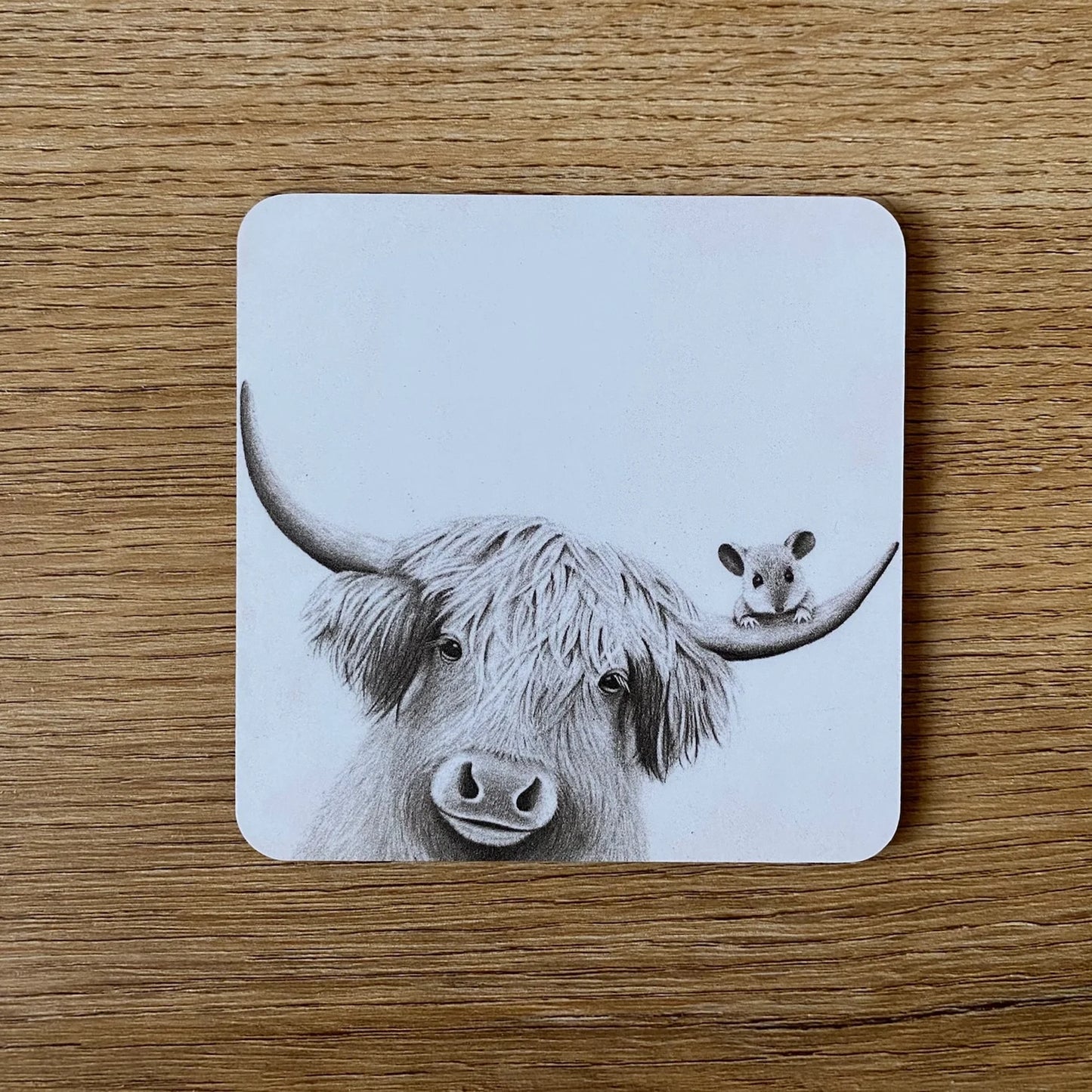 Coaster | Bessie Highland Cow & Mouse