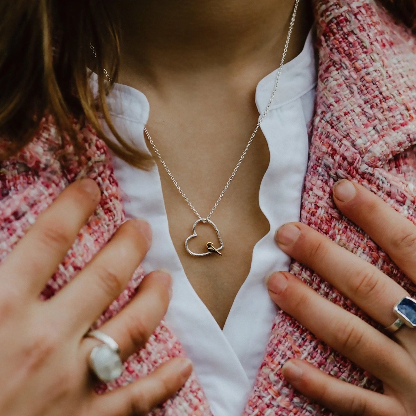 Bird in Heart | Pendant