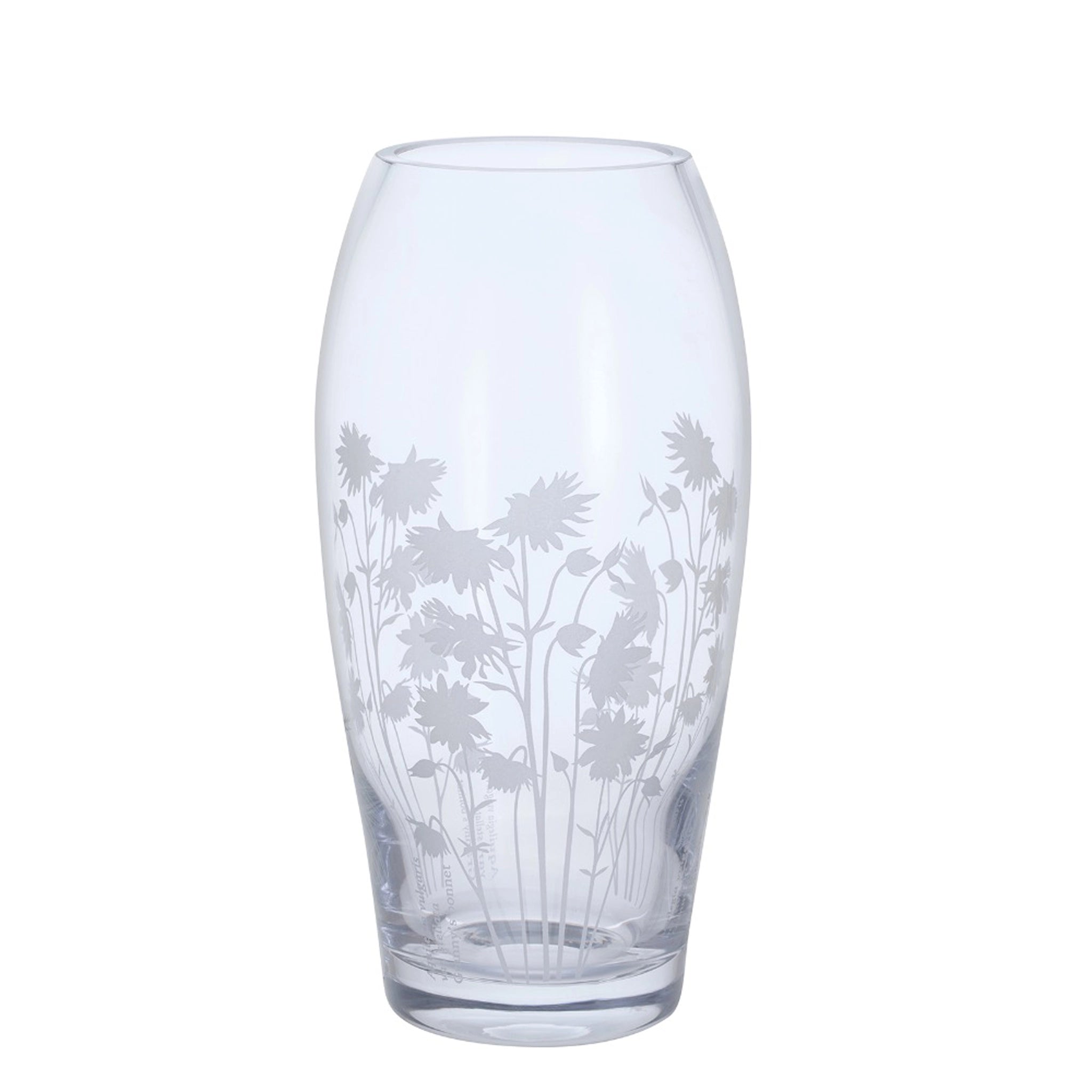 Bloom Barrel Vase - Aquileqia