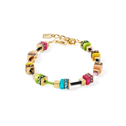 Boho Sunset GeoCUBE® Gold | Bracelet